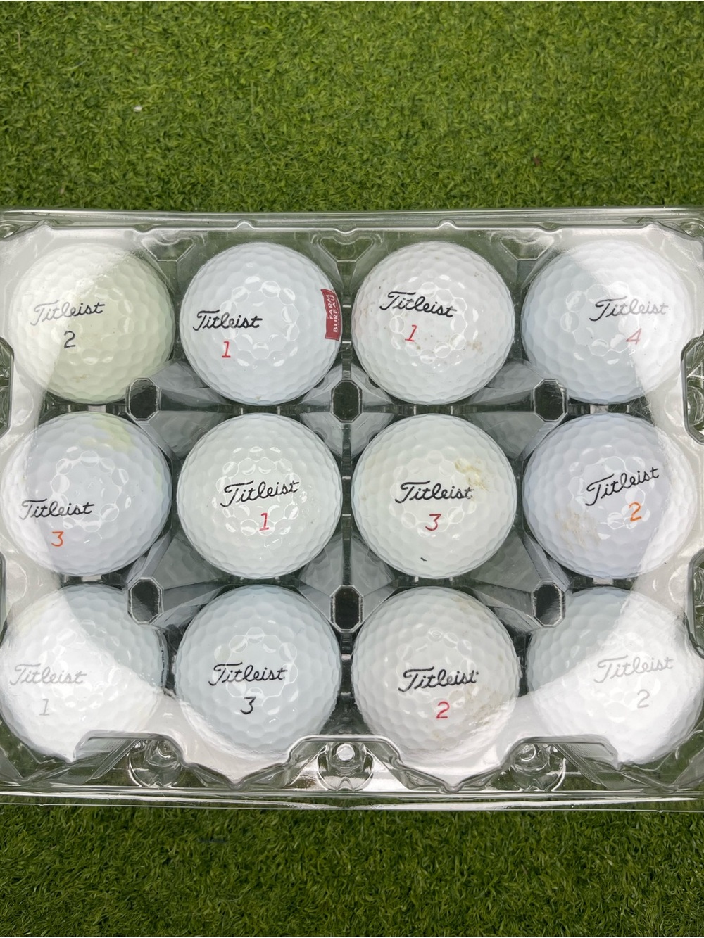 Titleist Assorted Golf Balls 12-Pack Tour Soft NXT Velocity TruSoft Used
